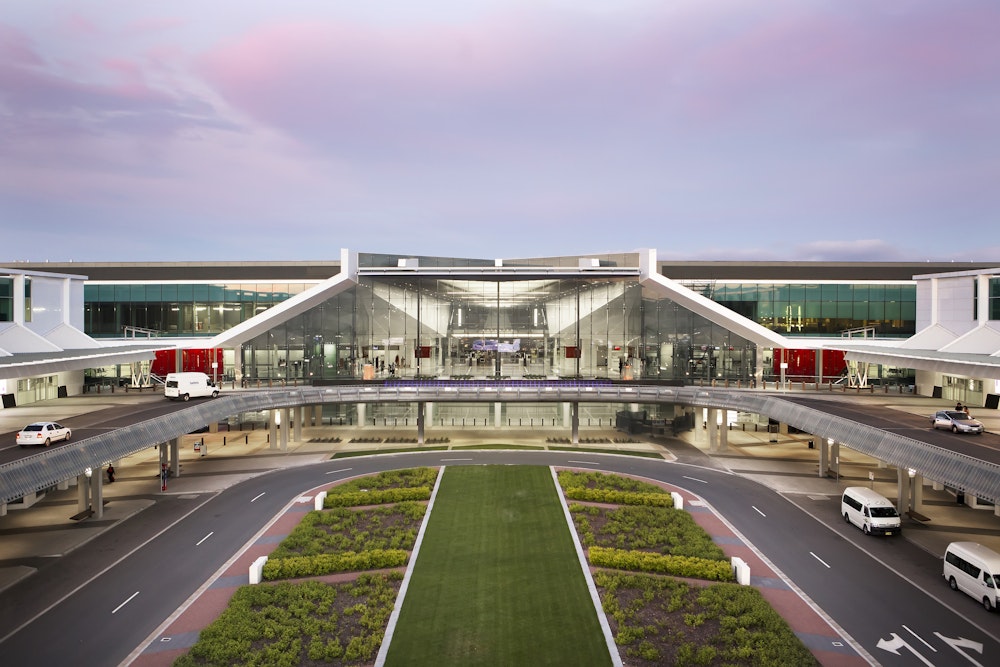 Image for Canberra Airport front view