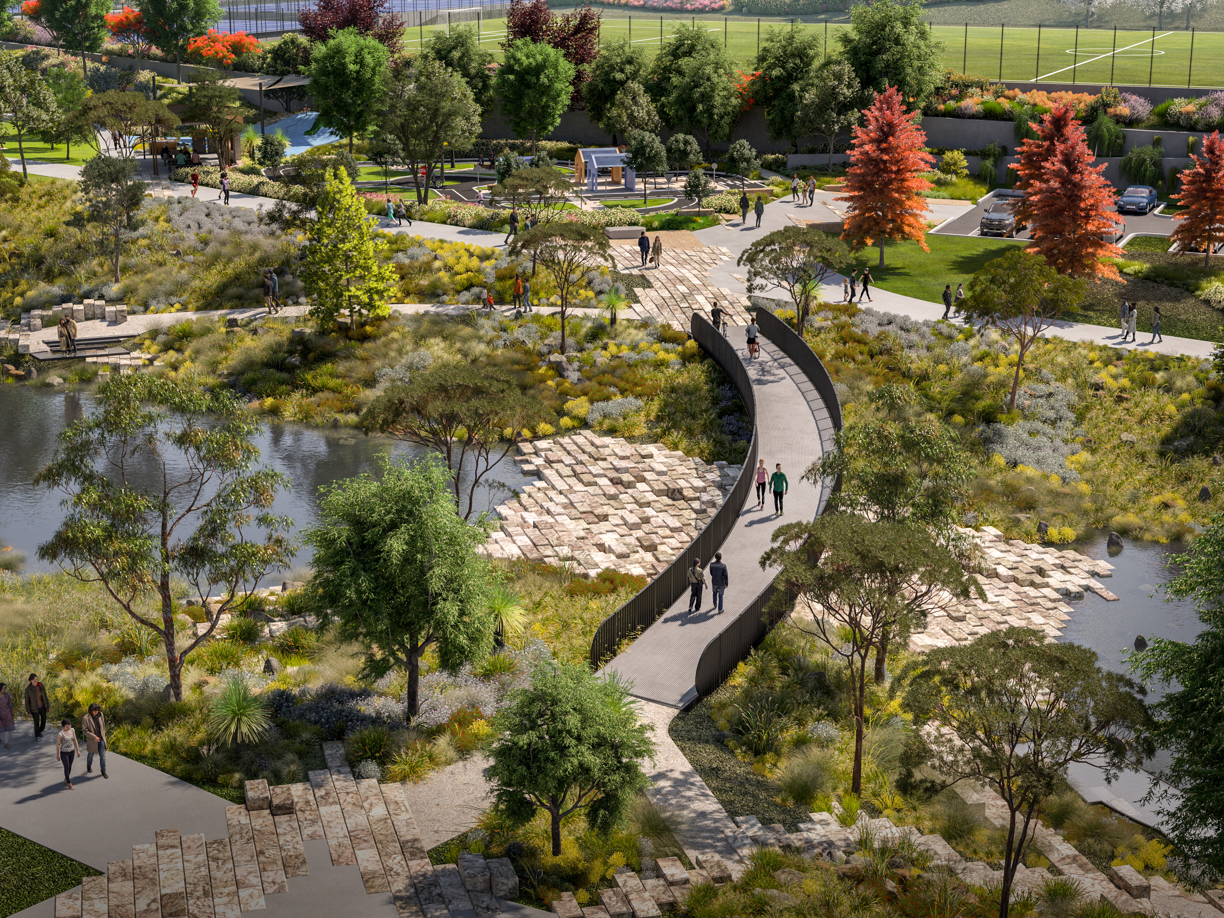 Image for See what's coming in the next stage of Denman Village Park