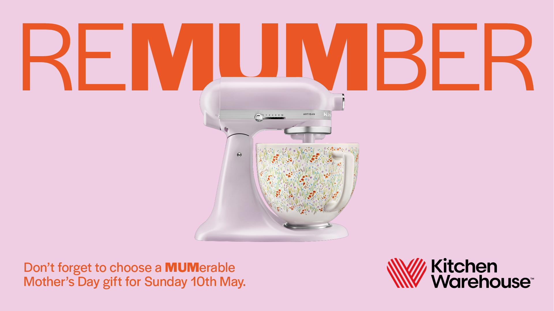 Image for ReMUMber Mum this Mother’s Day with Kitchen Warehouse