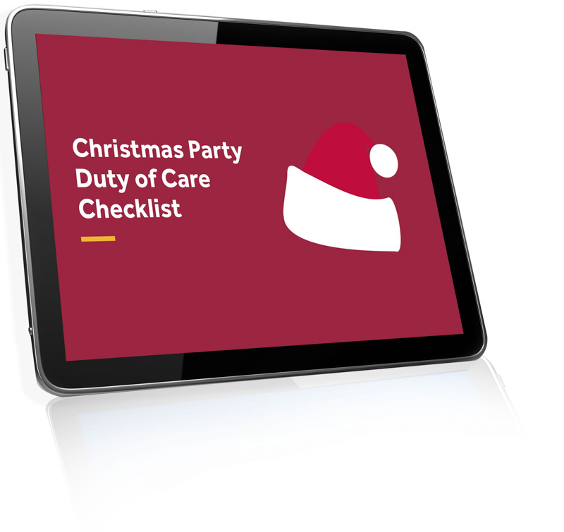 Christmas Party Duty of Care Checklist