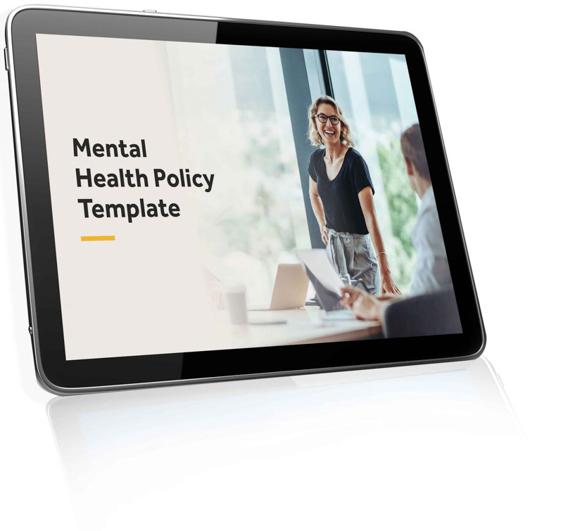 Mental Health Policy Template