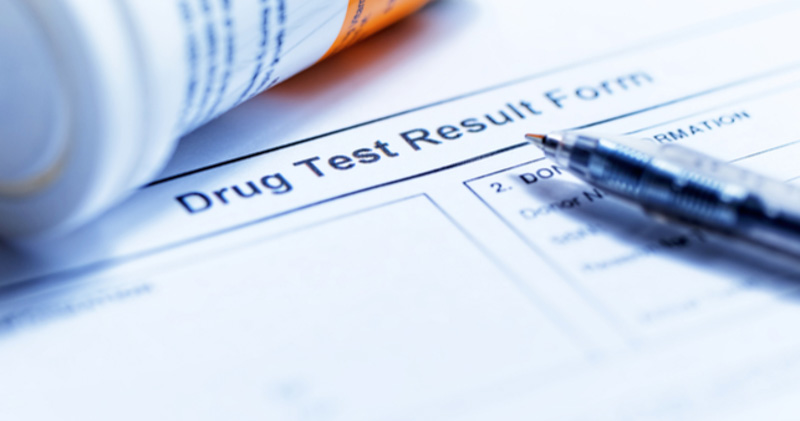 drug test result form