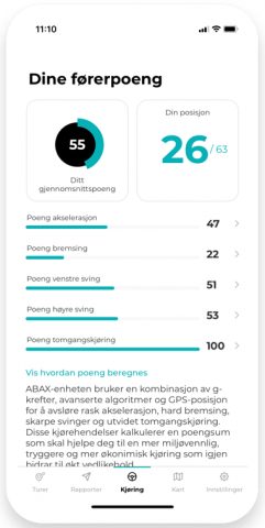 Kjøreboka kan måle tid på tomgang-  hvordan fungerer det?