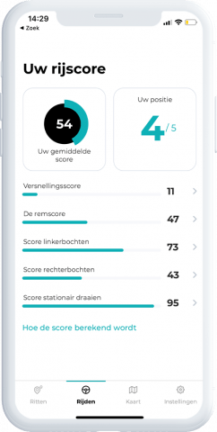 De rittenregistratie kan de tijd meten dat de auto stationair draait - hoe werkt dat?