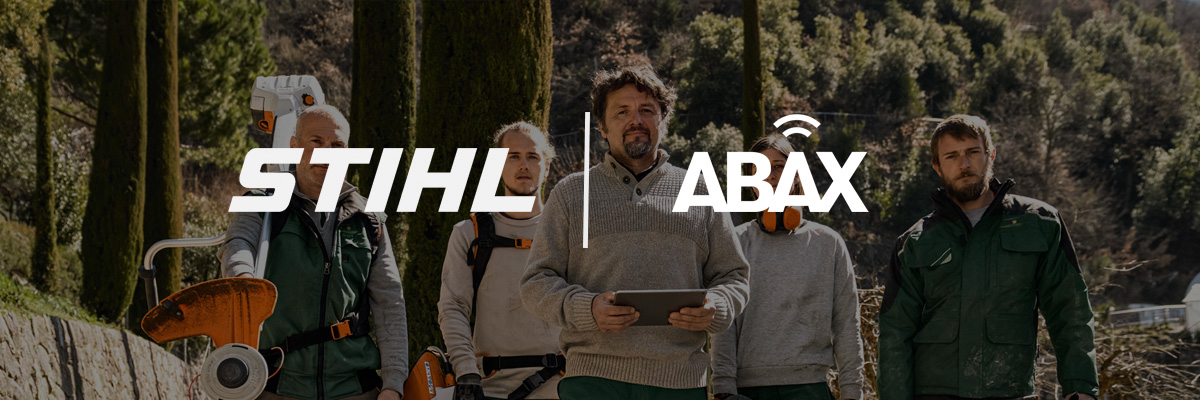 STIHL en ABAX lanceren een uniek partnership