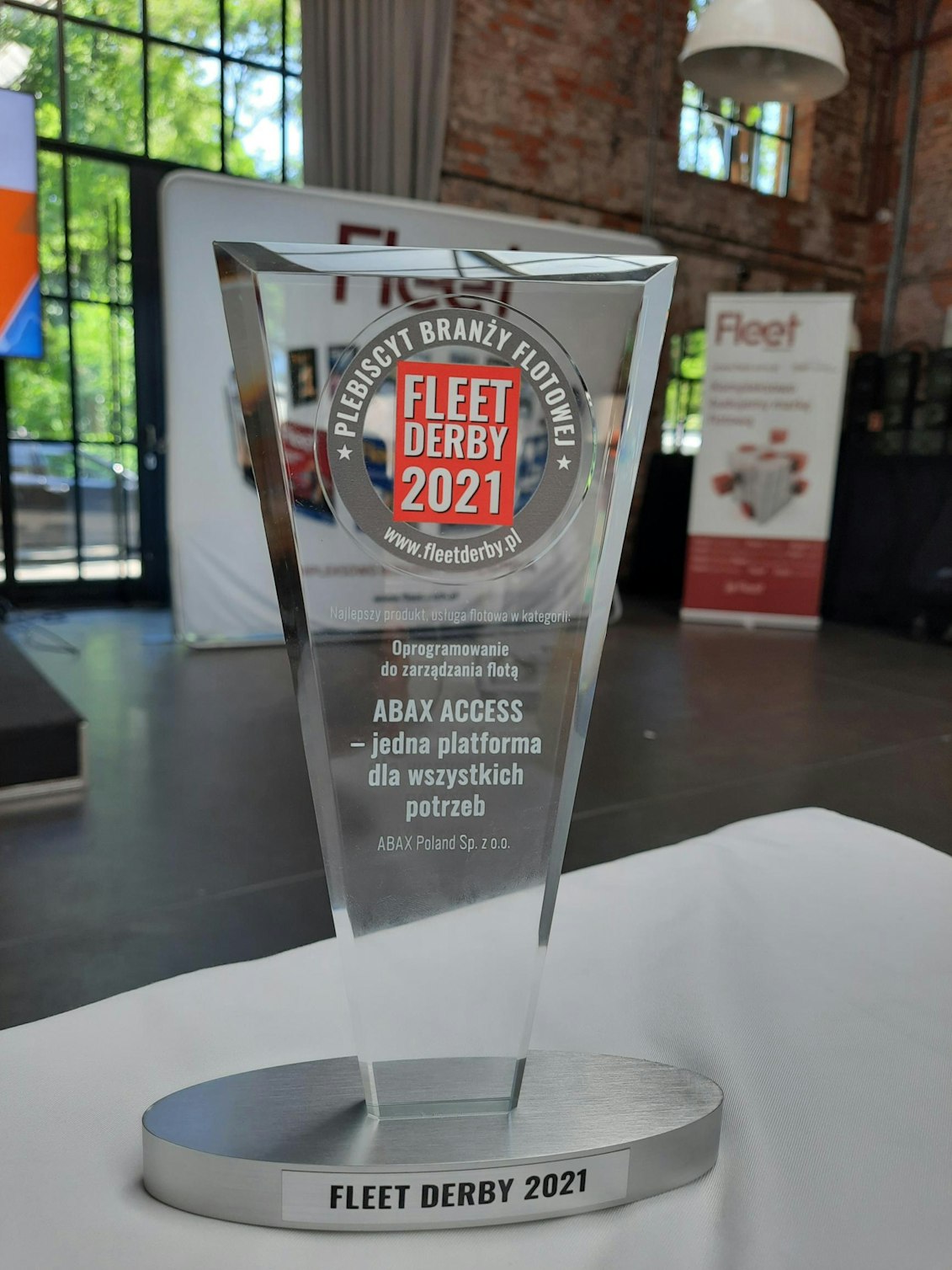 ABAX Access zwycięzcą plebiscytu Fleet Derby 2021