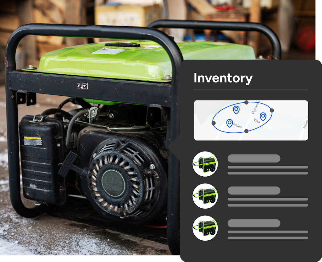 generator inventory graphic