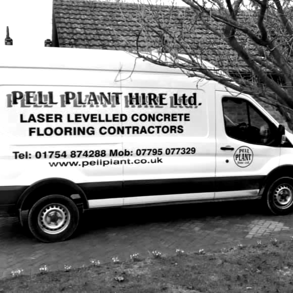 What Ford van with Pell Plant Hire writing on the side