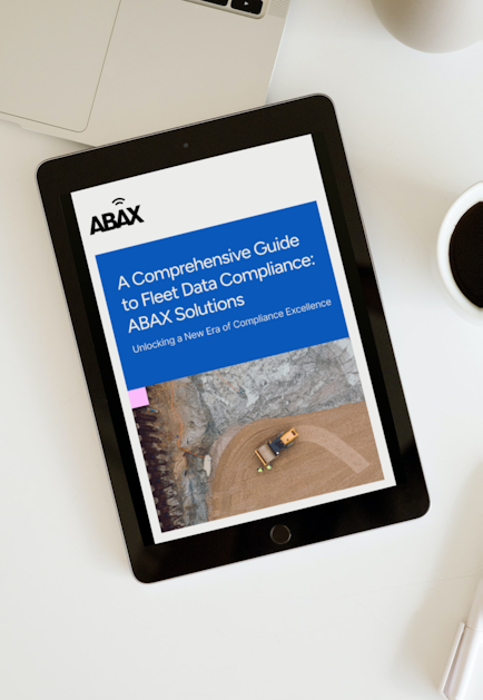 Black ipad with ebook on screen: A comprehensive guide to fleet data compliance