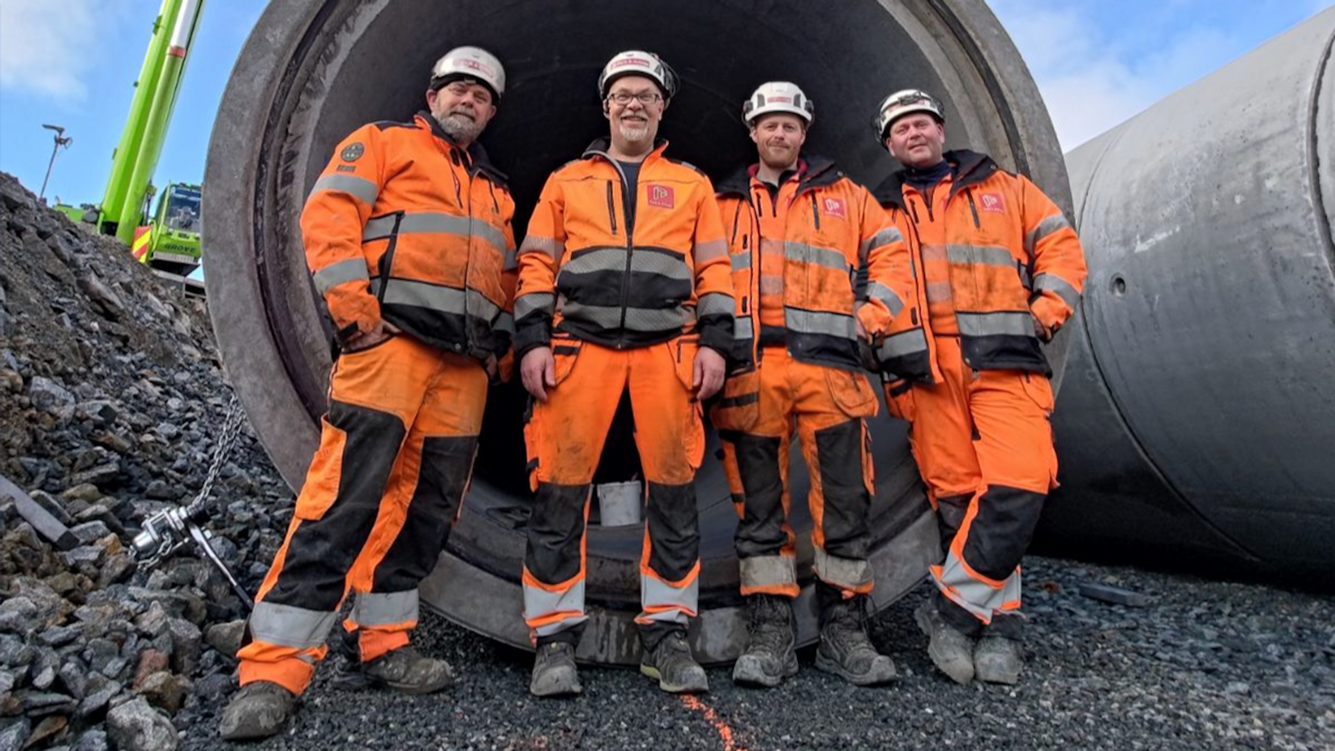 Årvåkne ansatte stoppet tyvene like nedi veien med ABAX Locator