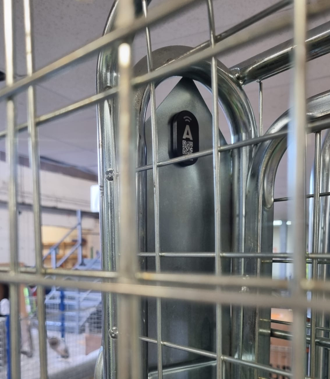 ABAX Locator tracking device on a Thurlow Nunn roll cage