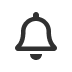 a bell icon