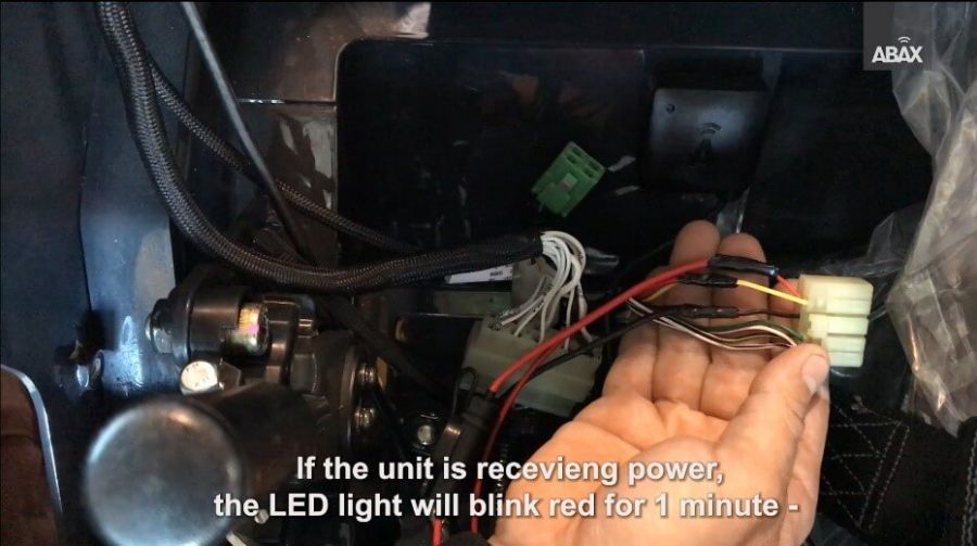 cheking if unit is receiving power