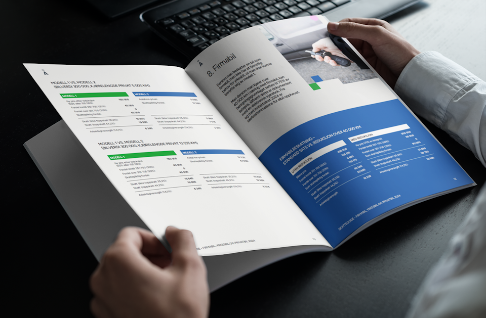 mann holder skatteguide åpen