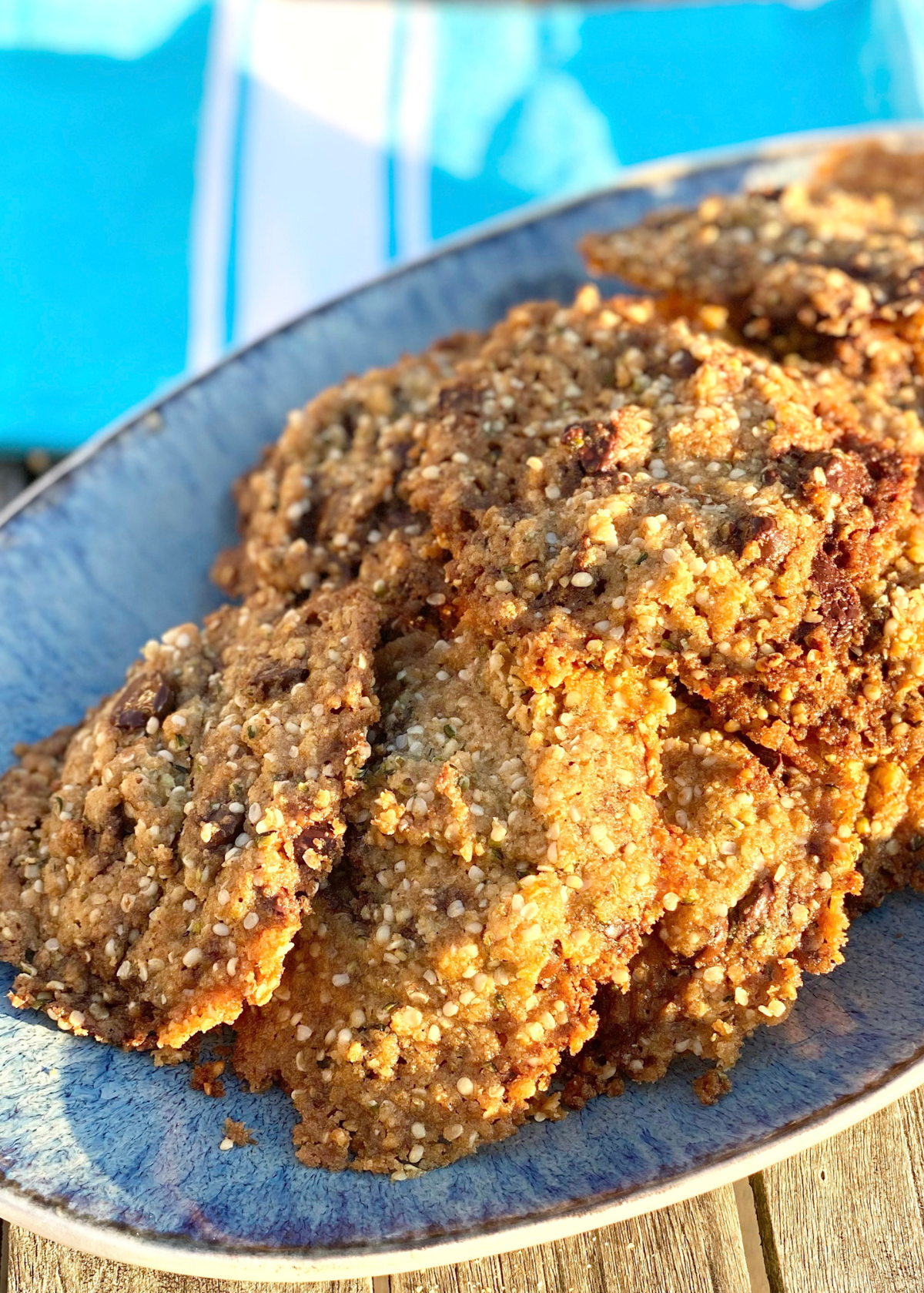 Chocolate Chip Hemp Seed Cookies - WTFork