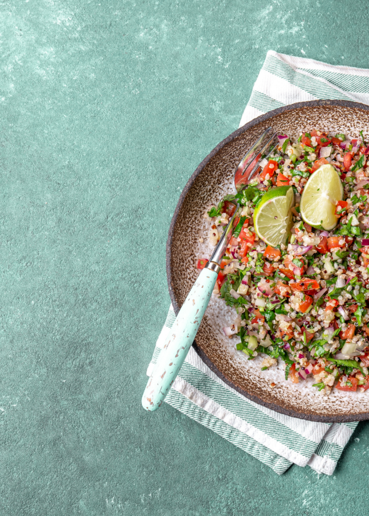 Red Quinoa Tabouli - WTFork