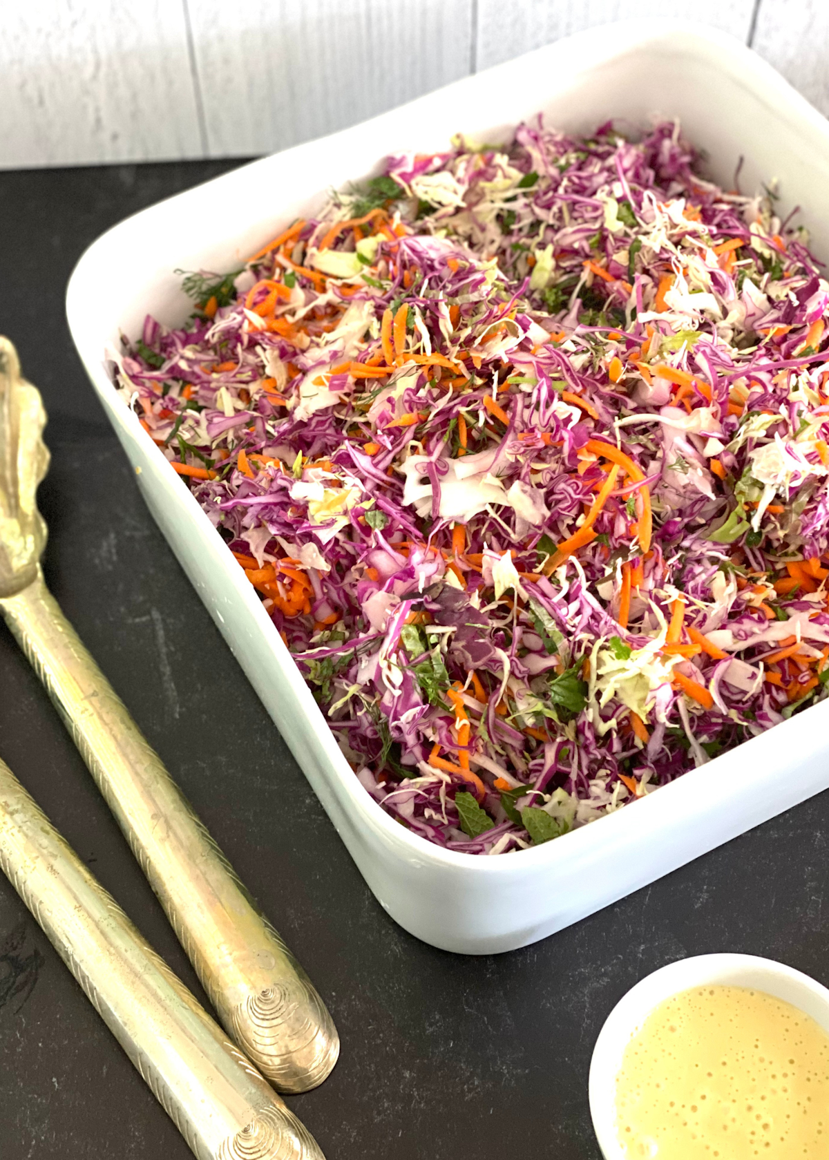 Tri Color Slaw - WTFork