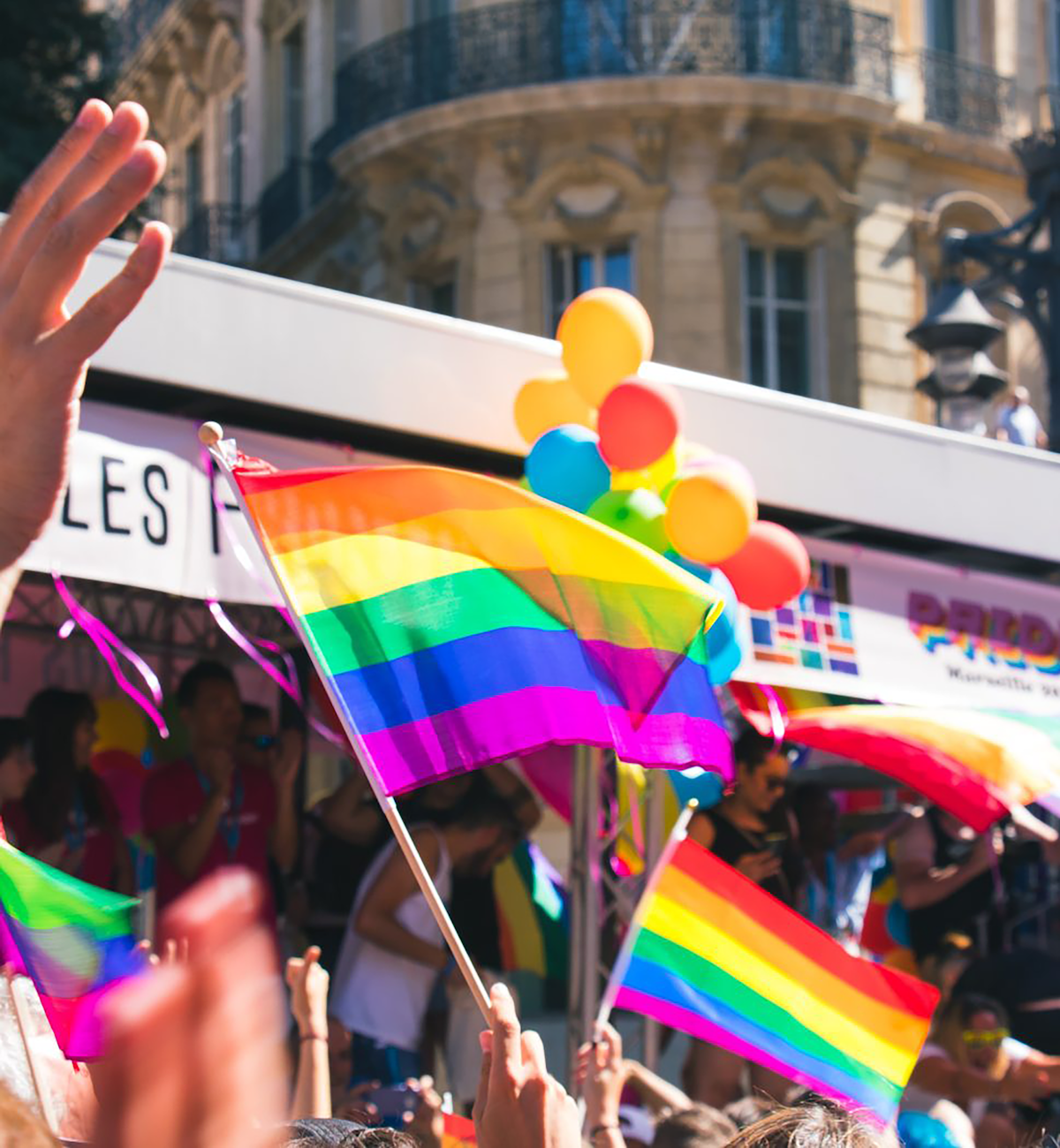 Image of Waverley Care attending Pride event