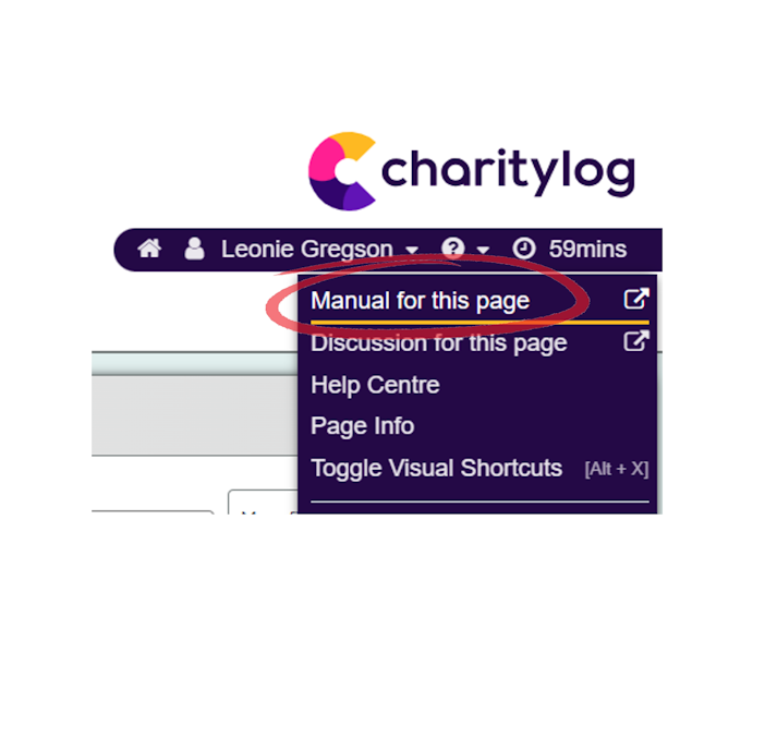 Manual for this page