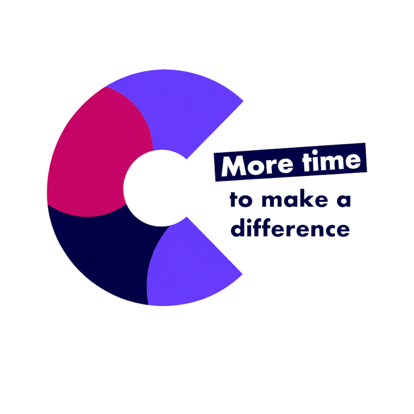 Charitylog slogan logo