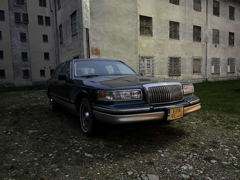 Lincoln Town car Rejestracja na zabytek