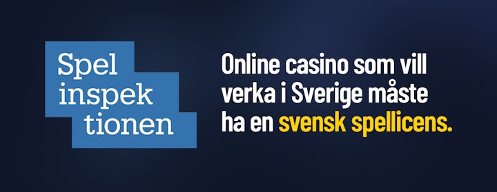 Casino på nätet i Sverige måste ha svensk spellicens