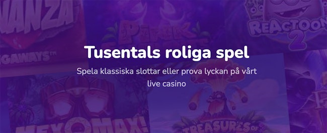 Happy Casino spelutbud