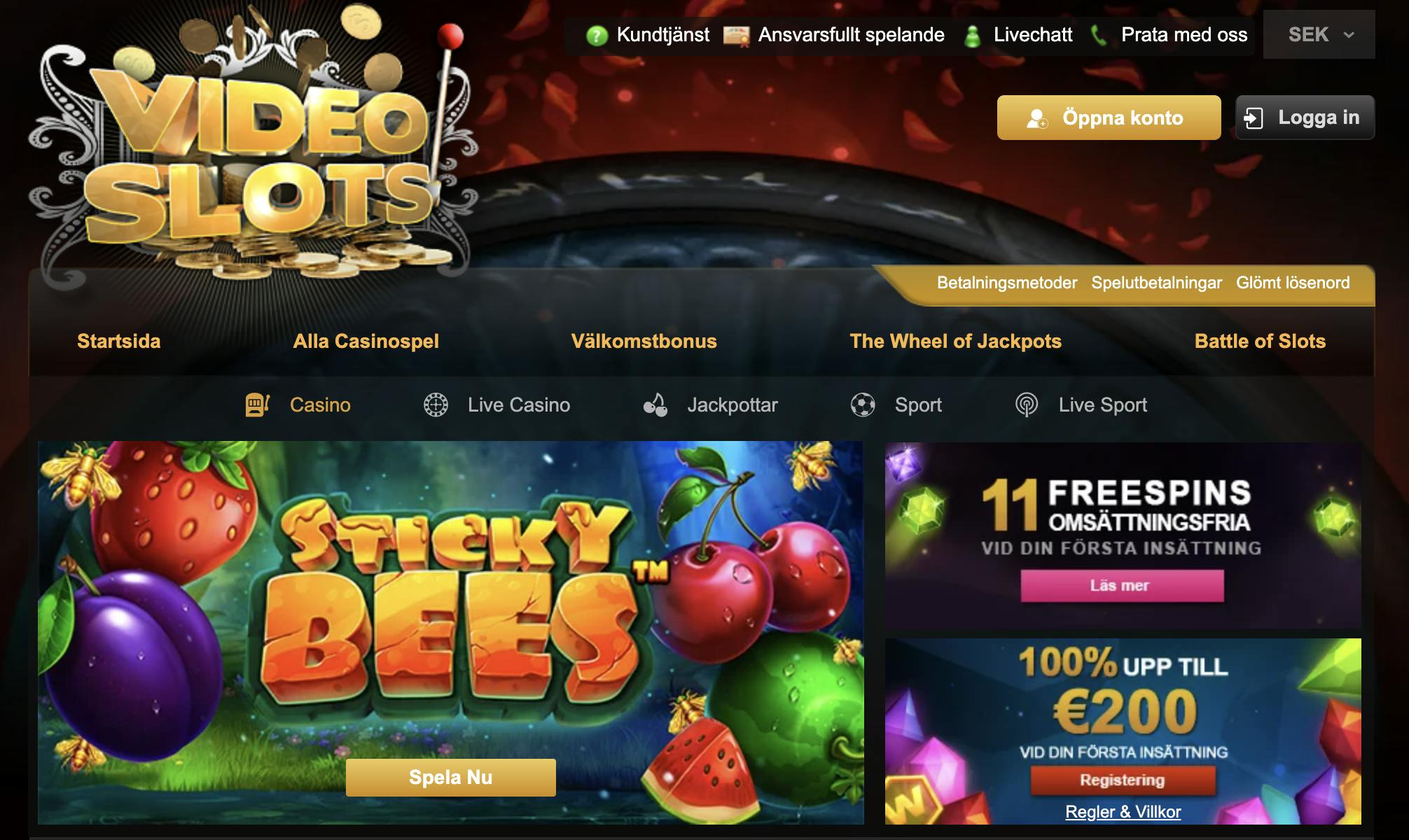 Videoslots Casino