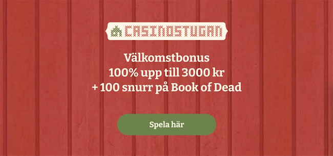 Casinostugan bonus