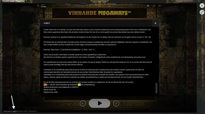 Hitta RTP RTP Megaways