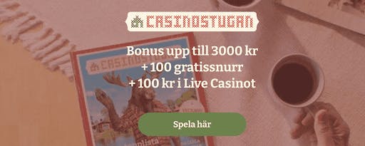 Casinostugans free spins