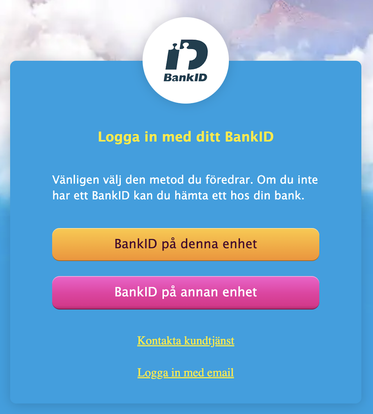 Logga in med BankID hos nätcasinon - Vi jämför nätcasinon