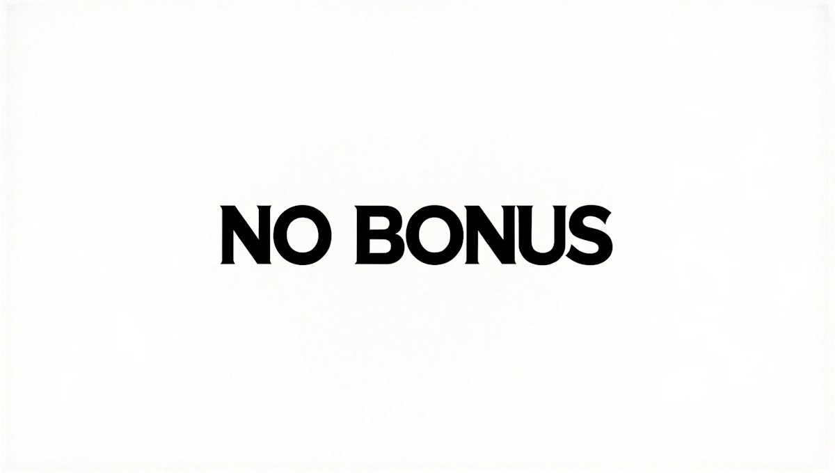 Ingen bonus med e-wallet