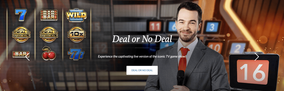 Ny live slot av Evolution - Deal or No Deal Live