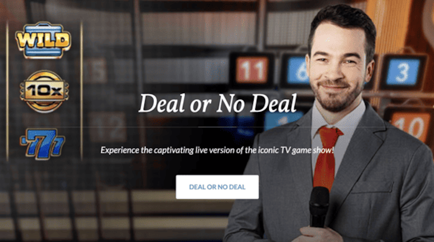 Ny live slot av Evolution - Deal or No Deal Live