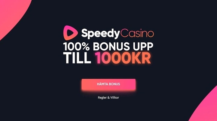 Speedy casino bonus