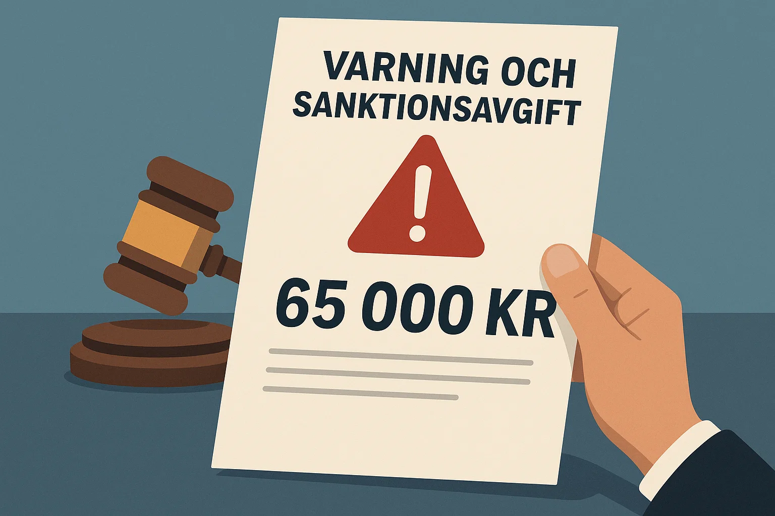 Varning och sanktionsavgift för flera föreningar