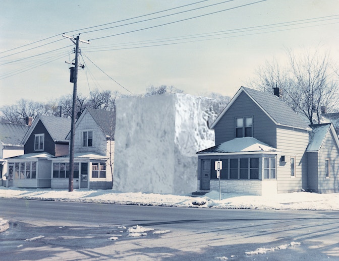 Gianni Pettena-Ice House II-Casa Cubo - Minneapolis - USA 1972-01