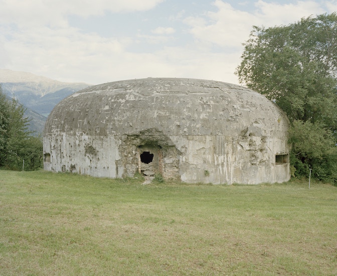 OPERA 7 - SBARRAMENTO MALLES - GLORENZA, 2018. © VINCENZO PAGLIUCA