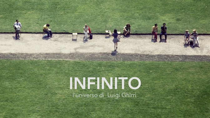 Schermata iniziale titolo Infinito