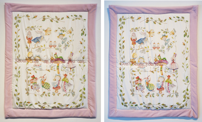 Silvia Giambrone Security blanket n.16 + n.4, 2022