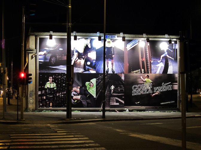 Nike campagna running