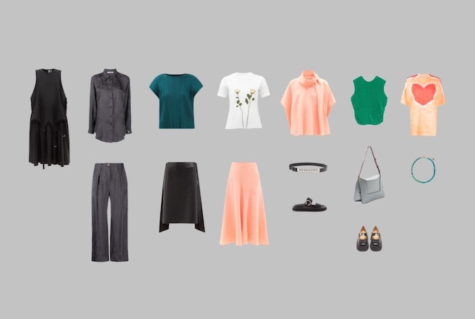 daria andronescu 4_Spring Summer Capsule Wardrobe inspired by art (c) daria andronescu