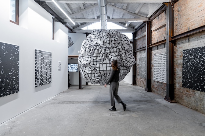 Exhibition view, Kissing Squares, Alberta Pane, Venice, Ph. Irene Fanizza (5)
