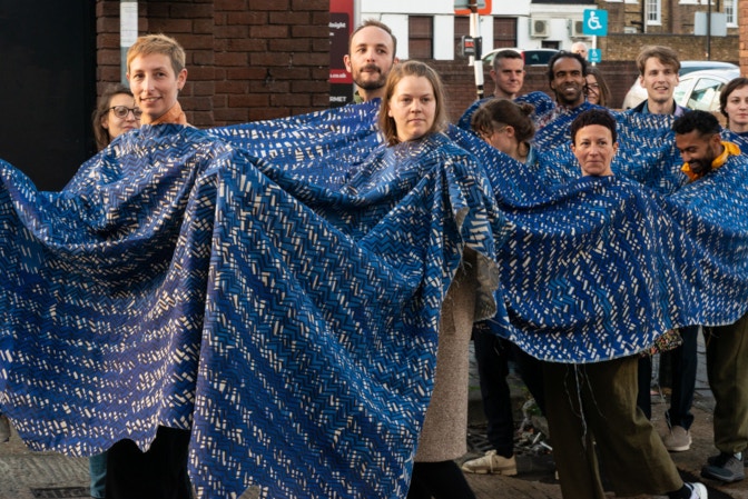Barbara Gamper_Performance Ansicht_Womb to Web (human_nonhuman entanglements) #2_performance (c) _KELDER Projects_London_2019