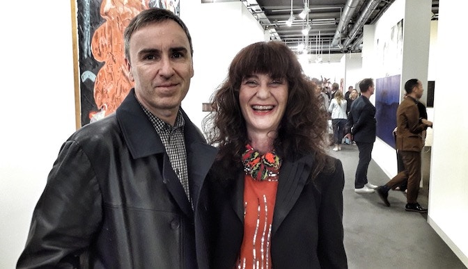 Suzanna Vock + Raf Simons - Art Basel © Suzanna Vock