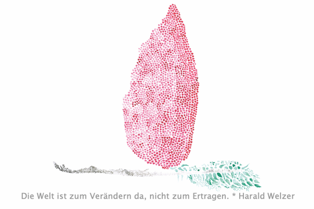 Überwucherter Kirschbaumzweig Gabriela Oberkofler + Harald Welzer x Birgit Gostner