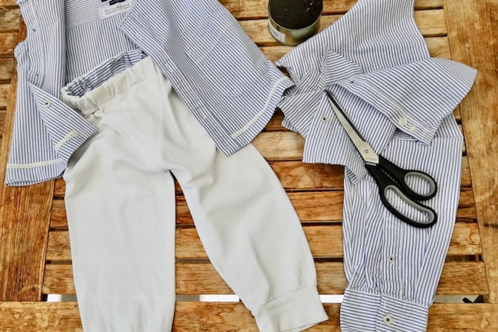 a partire da una camicia e polo dismesse (c) Gianna Dessì RiCreAzioni 01