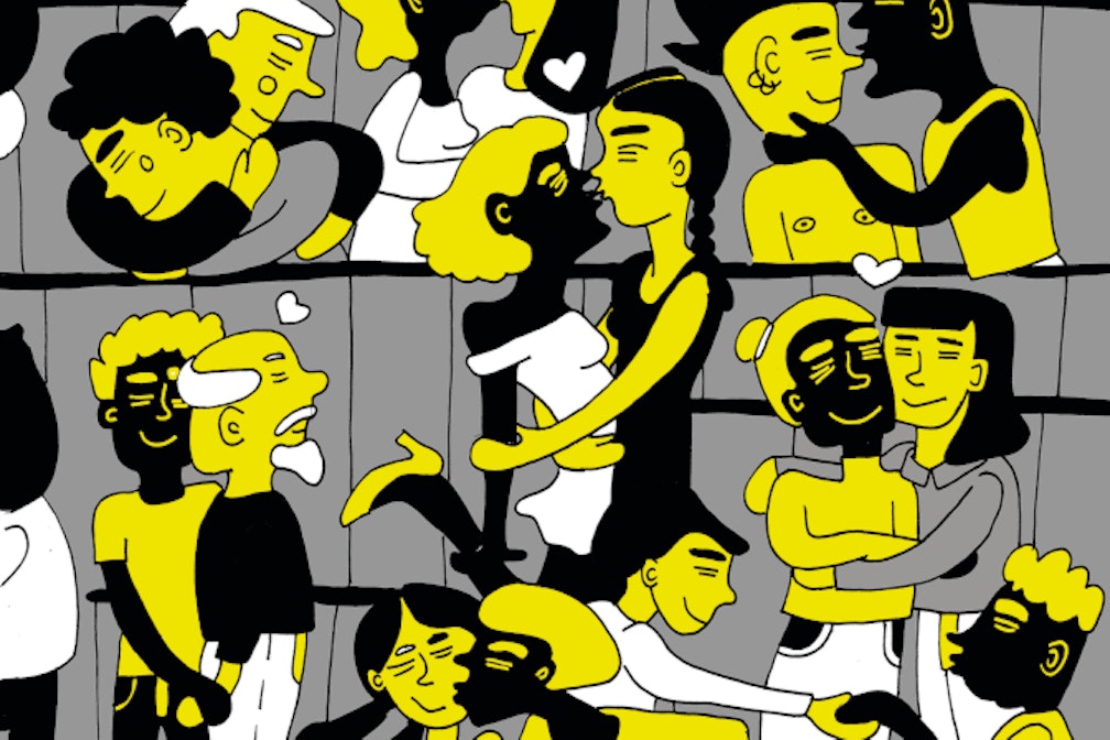 Illustrative Hommage an die LGBTQI+ Community: Sophie Lazari