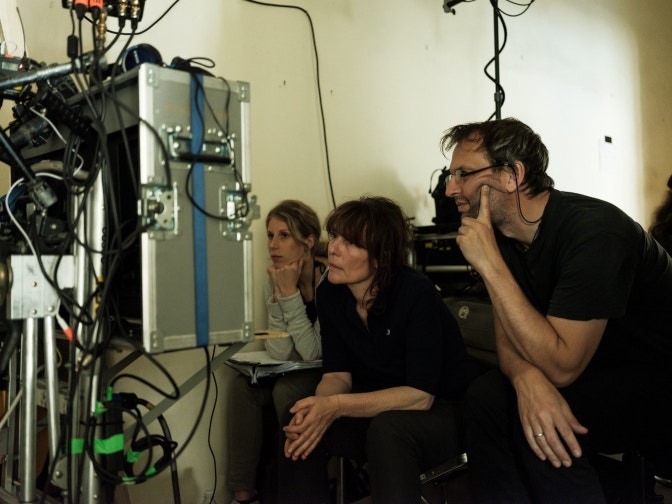 Evi Romen mit Martin Gschlacht und Franziska Zaiser (c) Florian Rainer